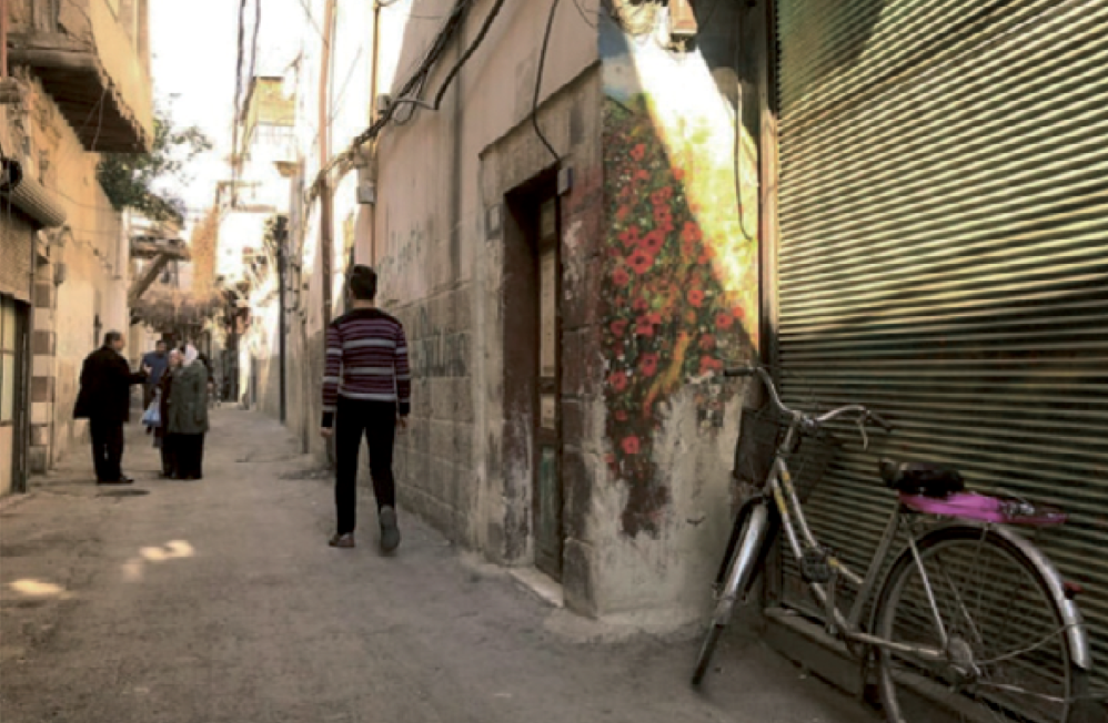 Alley in the Jewish Quarter of Damascus